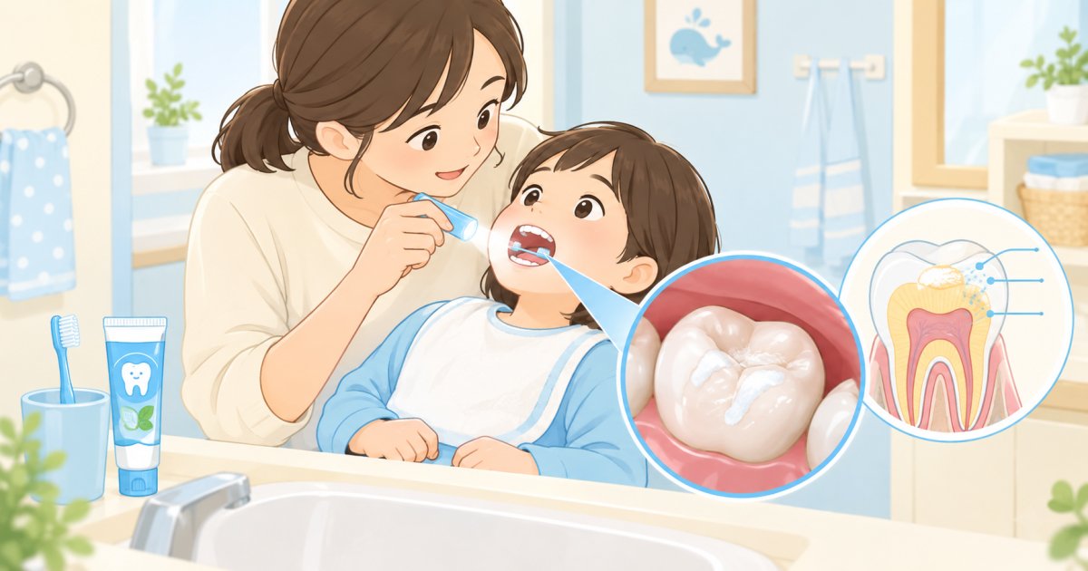 乳歯のむし歯はなぜ早く進む？痛がらない子の受診目安と白い変化